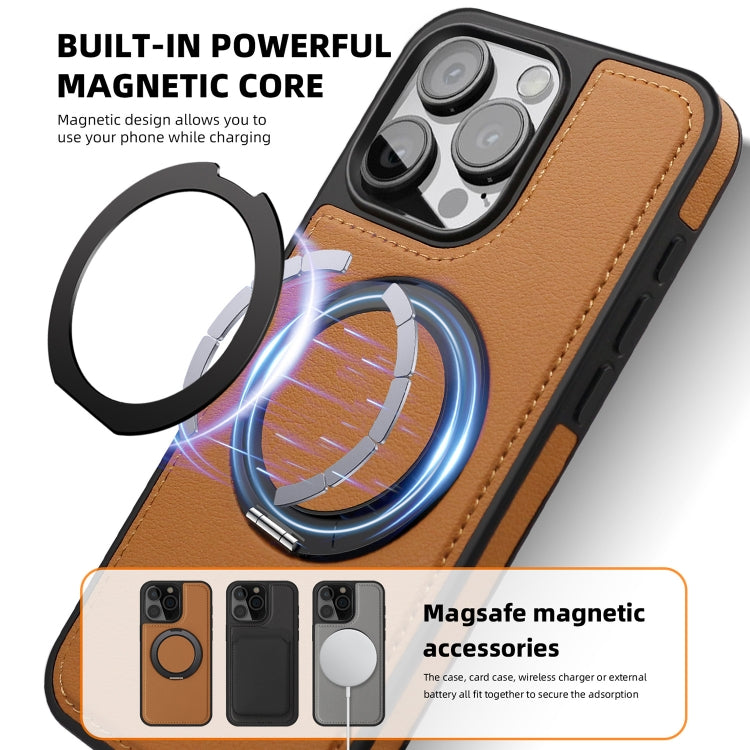 For iPhone 11 Yashi 360 Degree Rotating MagSafe Bracket Phone Case