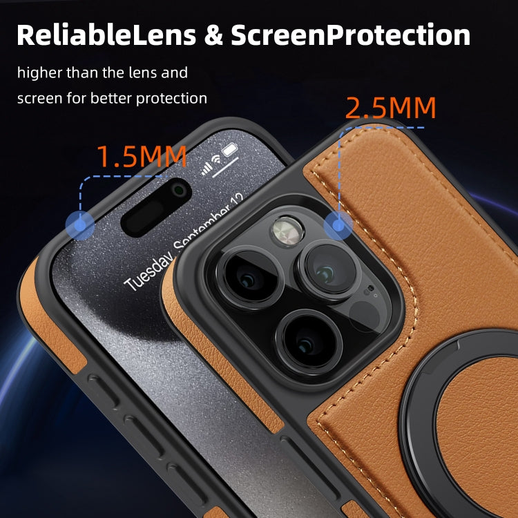 For iPhone 13 Pro Yashi 360 Degree Rotating MagSafe Bracket Phone Case