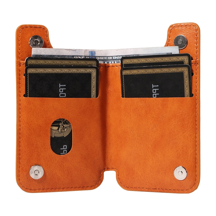 Retro Cow Pattern Sewing Card Bag Mobile Phone Back Sticker