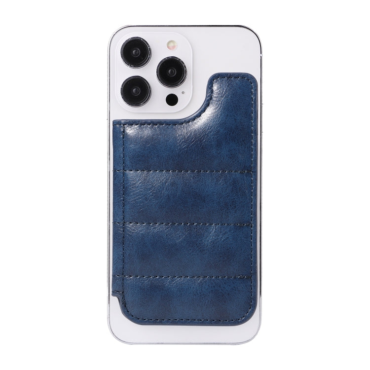Retro Cow Pattern Sewing Card Bag Mobile Phone Back Sticker