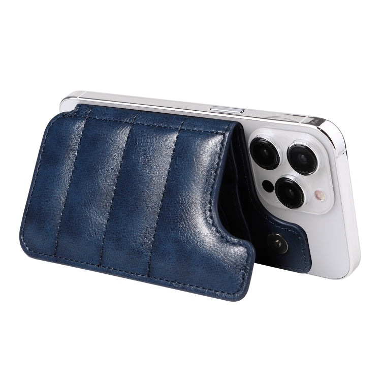 Retro Cow Pattern Sewing Card Bag Mobile Phone Back Sticker