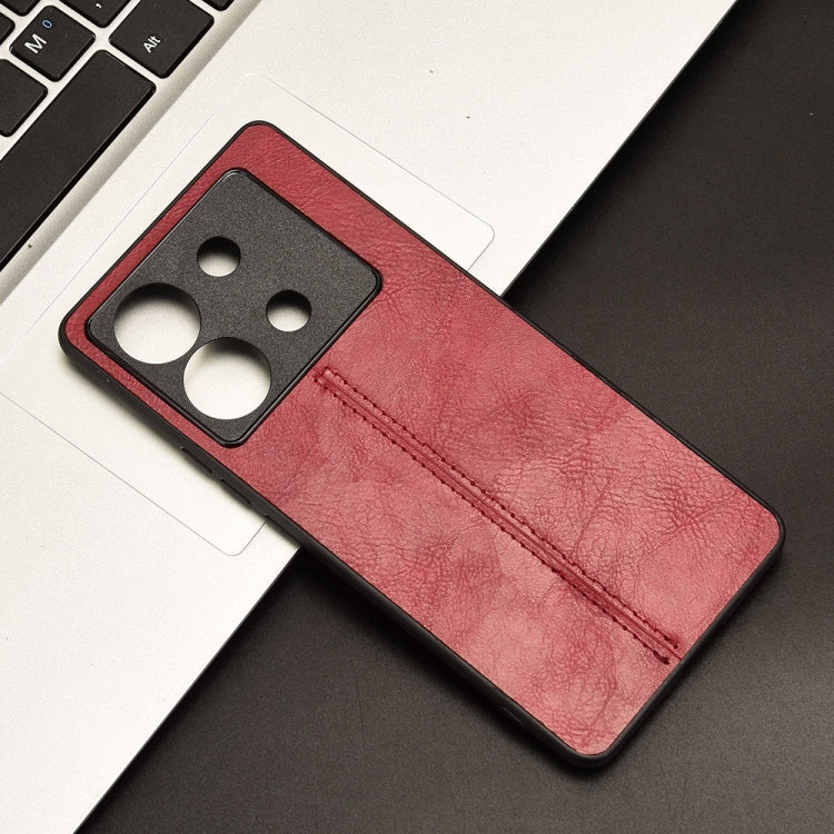 For Infinix Zero 30 5G Cow Pattern Sewing Card Bag Phone Case