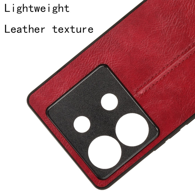 For Infinix Zero 30 5G Cow Pattern Sewing Card Bag Phone Case