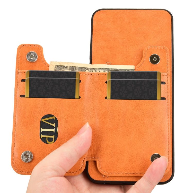 For Infinix Zero 30 5G Cow Pattern Sewing Card Bag Phone Case