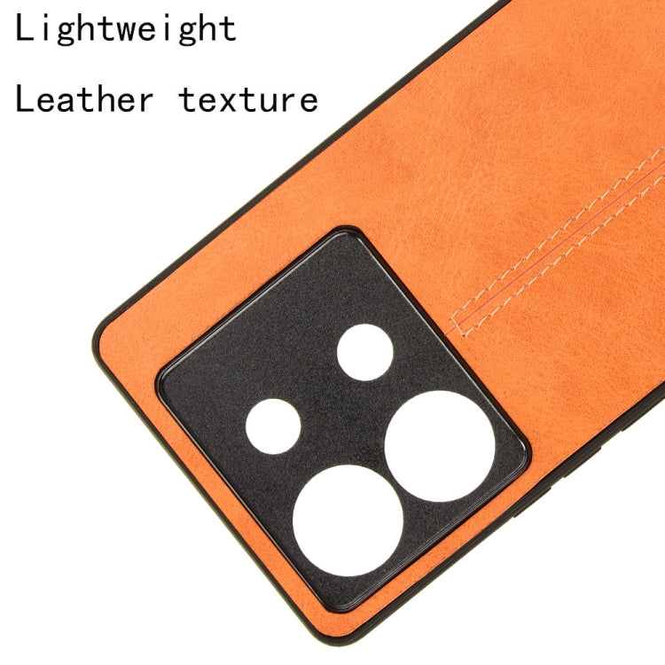 For Infinix Zero 30 5G Cow Pattern Sewing Card Bag Phone Case