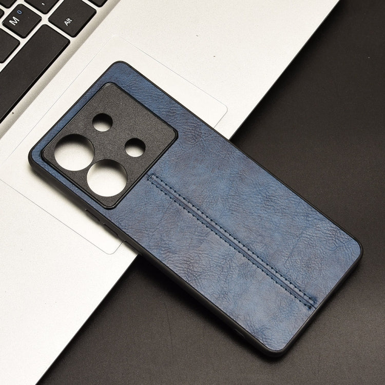 For Infinix Zero 30 5G Cow Pattern Sewing Card Bag Phone Case