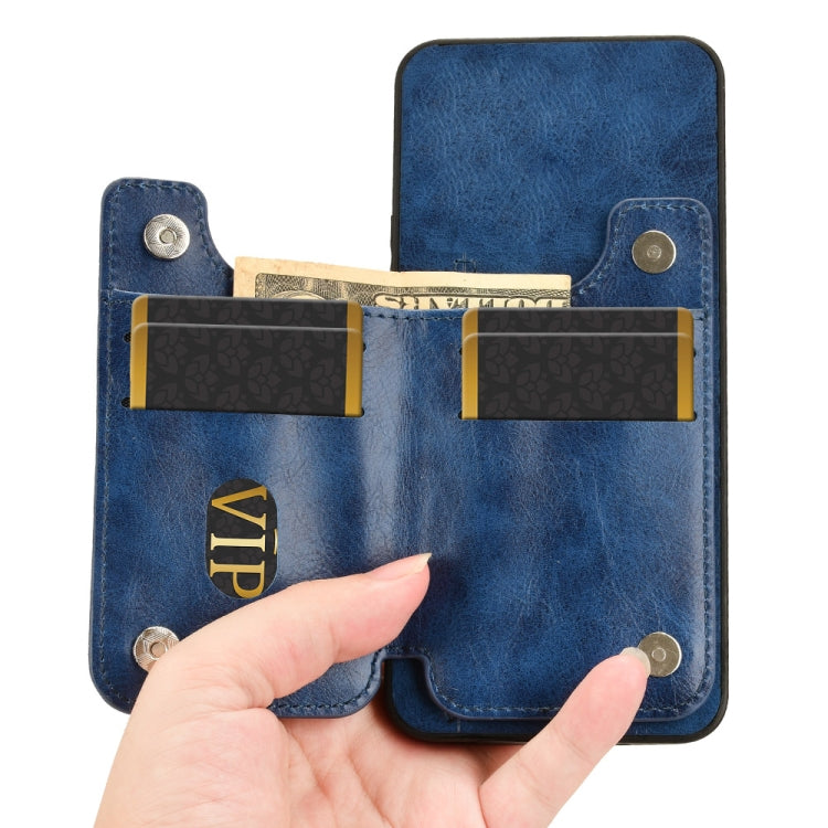 For Infinix Zero 30 5G Cow Pattern Sewing Card Bag Phone Case