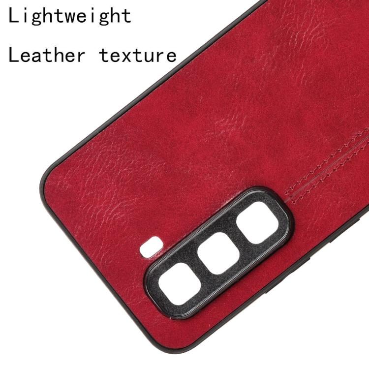 For Infinix Hot 50 Pro 4G Cow Pattern Sewing Card Bag Phone Case