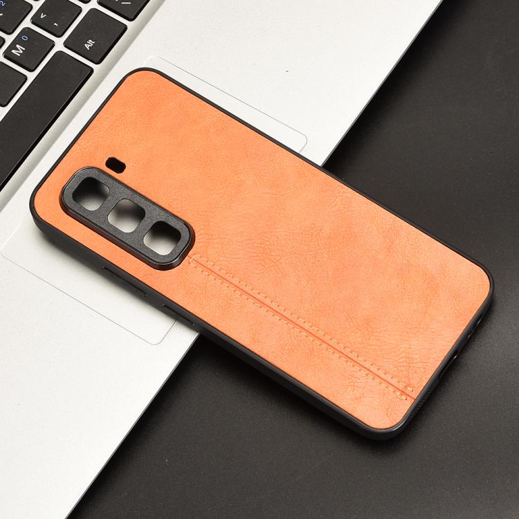 For Infinix Hot 50 Pro 4G Cow Pattern Sewing Card Bag Phone Case