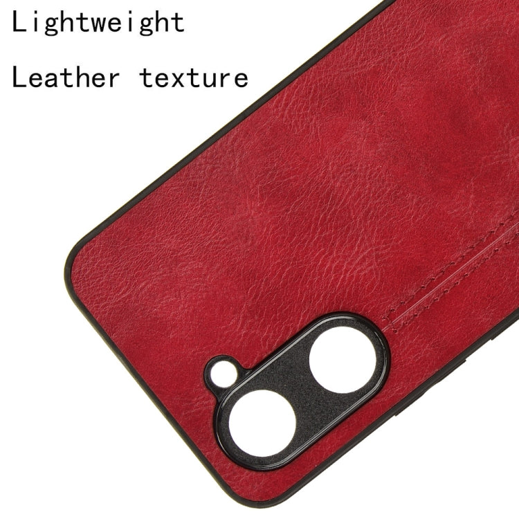 For vivo Y03 4G Cow Pattern Sewing Card Bag Phone Case