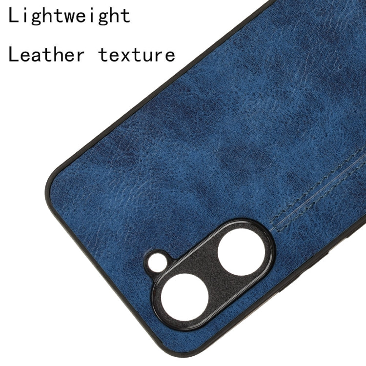 For vivo Y03 4G Cow Pattern Sewing Card Bag Phone Case