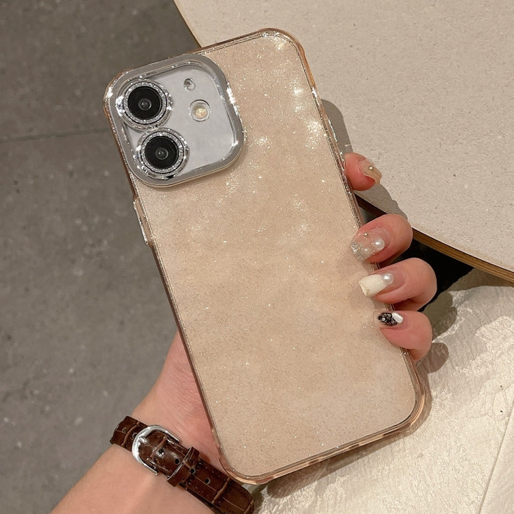 For iPhone 11 Ripple Glitter PC Hybrid TPU Phone Case