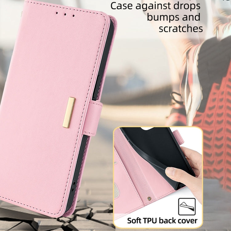 For Huawei nova 12 Pro / 12 Ultra Crossbody Chain Leather Phone Case
