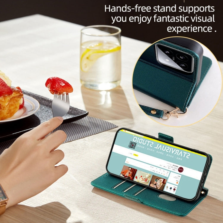 For Huawei nova 11 4G Crossbody Chain Leather Phone Case
