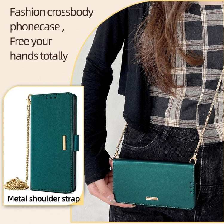 For Huawei Pura 70 5G Crossbody Chain Leather Phone Case