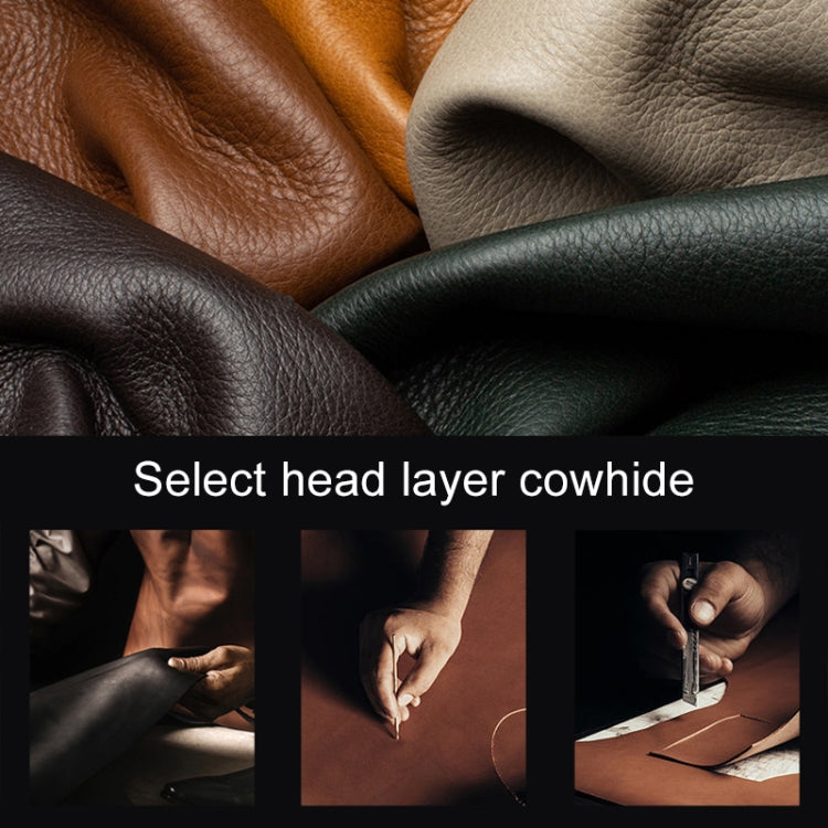 For Huawei Pura 70 Litchi Texture Genuine Leather Phone Case