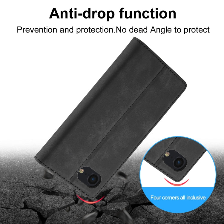 For iPhone 17e / 16e LC.IMEEKE Strong Magnetism Microfiber Leather Phone Case