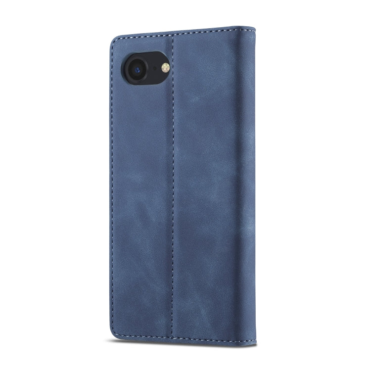 For iPhone 17e / 16e LC.IMEEKE Strong Magnetism Microfiber Leather Phone Case
