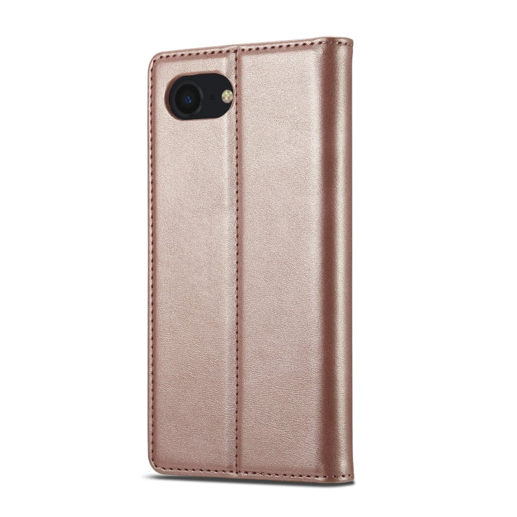 For iPhone 17e / 16e LC.IMEEKE Strong Magnetism Microfiber Leather Phone Case