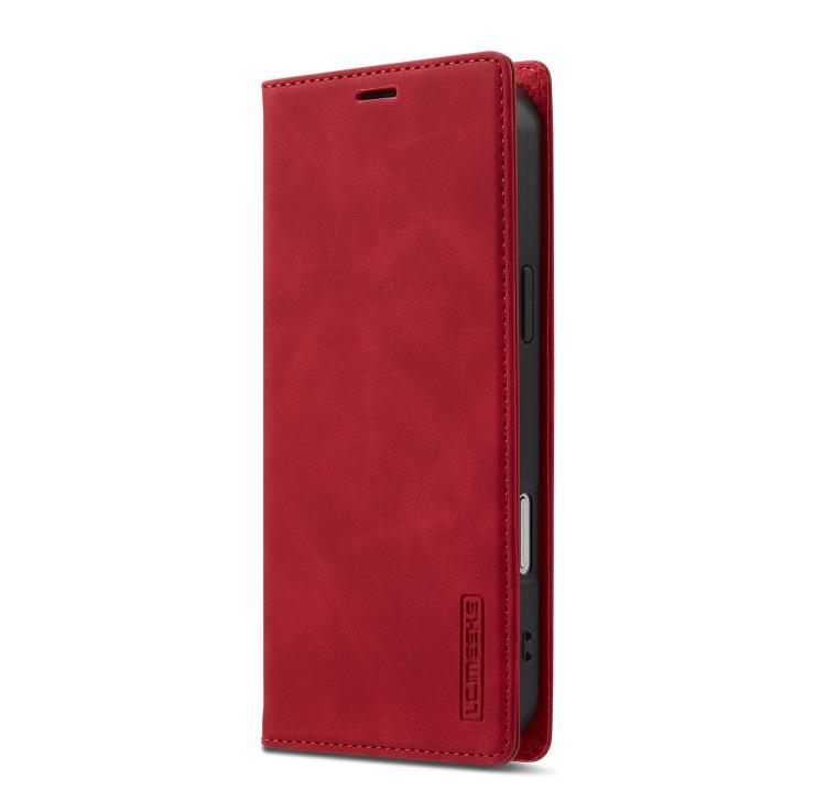 For iPhone 17 Pro Max LC.IMEEKE Strong Magnetism Microfiber Leather Phone Case