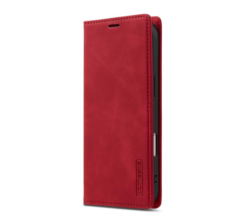For iPhone Air LC.IMEEKE Strong Magnetism Microfiber Leather Phone Case