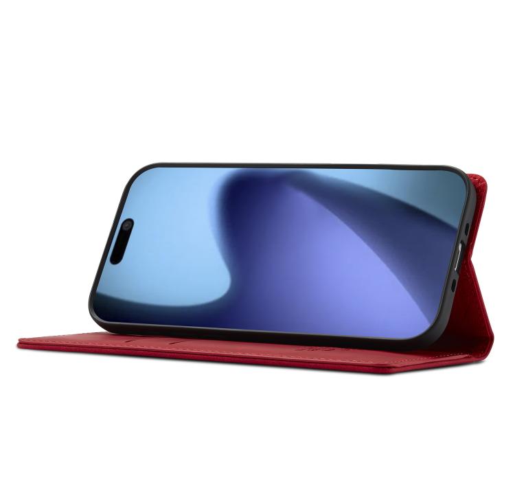 For iPhone Air LC.IMEEKE Strong Magnetism Microfiber Leather Phone Case