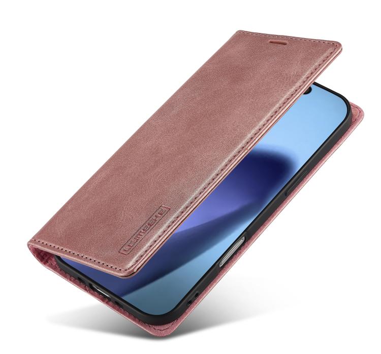 For iPhone Air LC.IMEEKE Strong Magnetism Microfiber Leather Phone Case