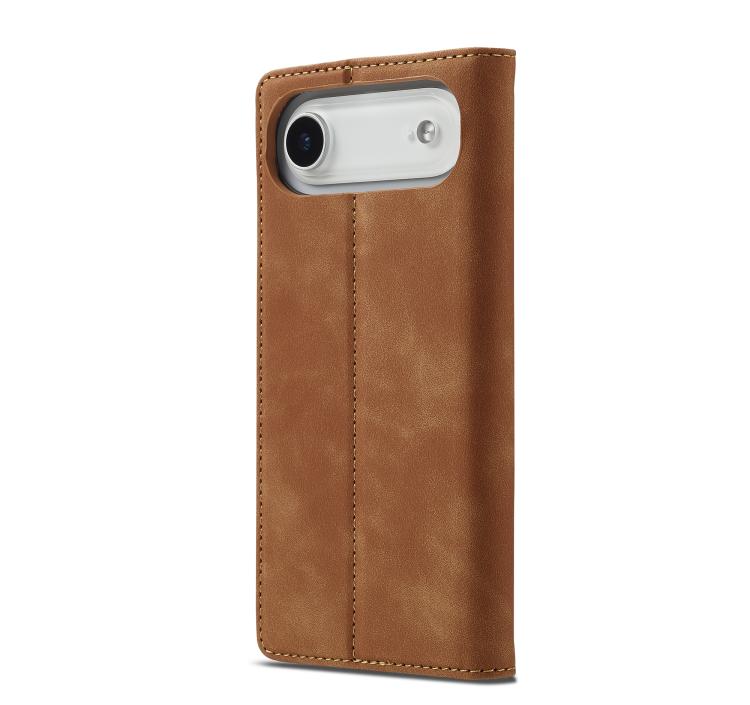 For iPhone Air LC.IMEEKE Strong Magnetism Microfiber Leather Phone Case