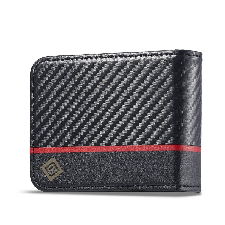 For Samsung Galaxy Z Flip6 / Flip7 FE LC.IMEEKE Carbon Fiber Leather Phone Case