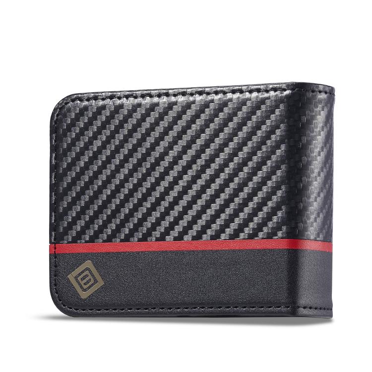 For Samsung Galaxy Z Flip7 5G LC.IMEEKE Carbon Fiber Leather Phone Case
