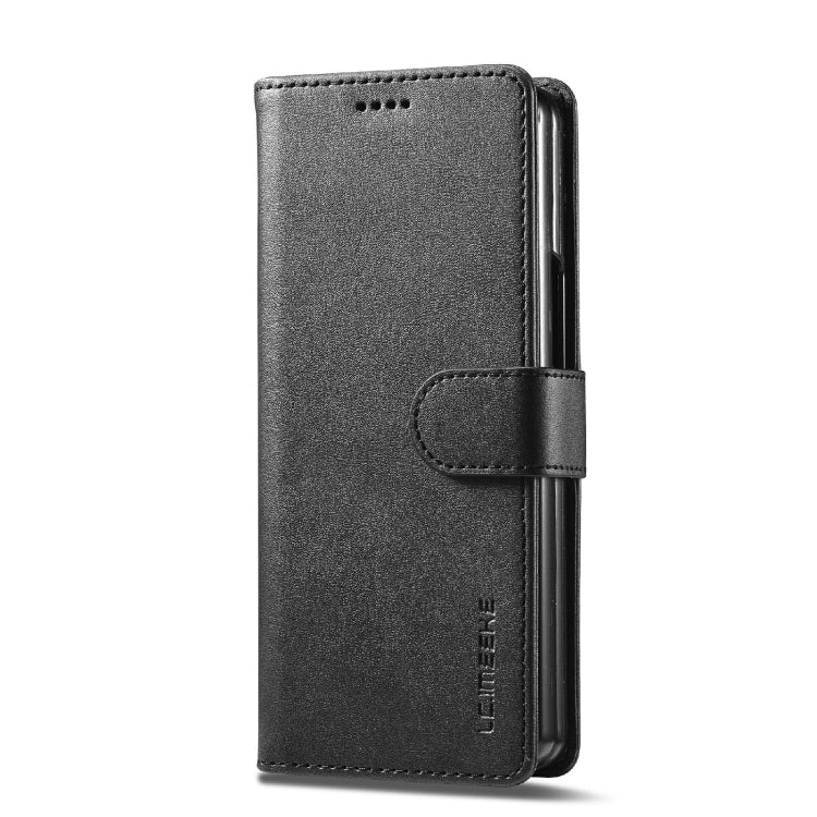 For Samsung Galaxy Z Fold6 5G LC.IMEEKE Calf Texture Leather Phone Case