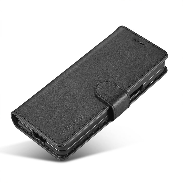 For Samsung Galaxy Z Fold6 5G LC.IMEEKE Calf Texture Leather Phone Case