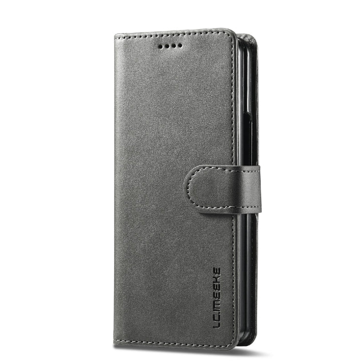 For Samsung Galaxy Z Fold6 5G LC.IMEEKE Calf Texture Leather Phone Case