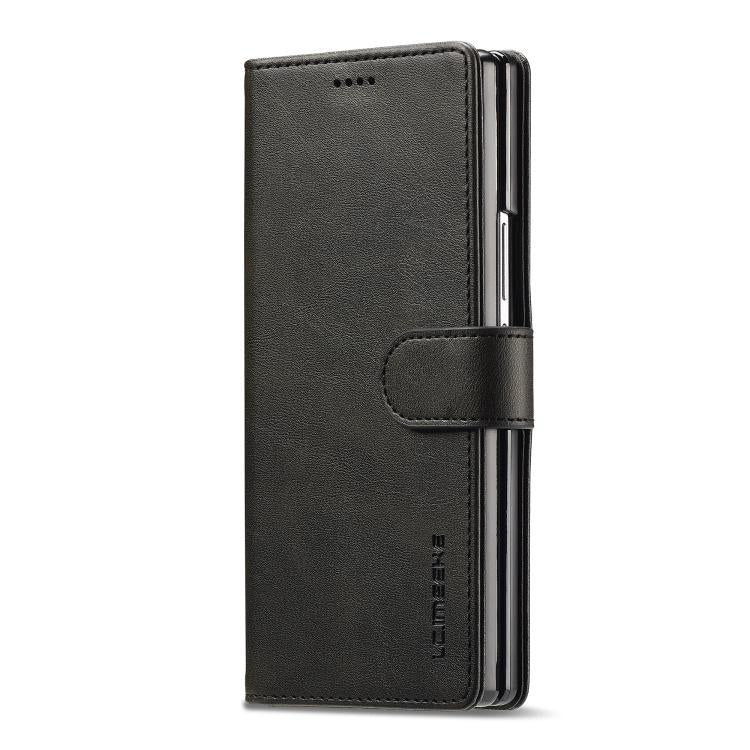 For Samsung Galaxy Z Fold7 5G LC.IMEEKE Calf Texture Leather Phone Case