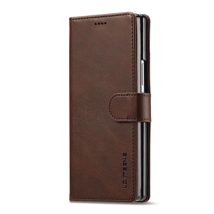 For Samsung Galaxy Z Fold7 5G LC.IMEEKE Calf Texture Leather Phone Case