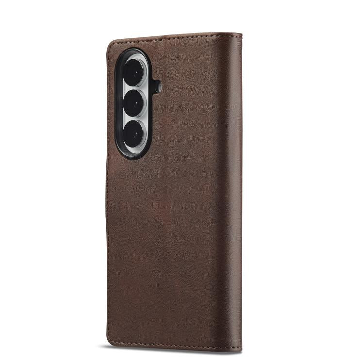 For Samsung Galaxy Z Fold7 5G LC.IMEEKE Calf Texture Leather Phone Case