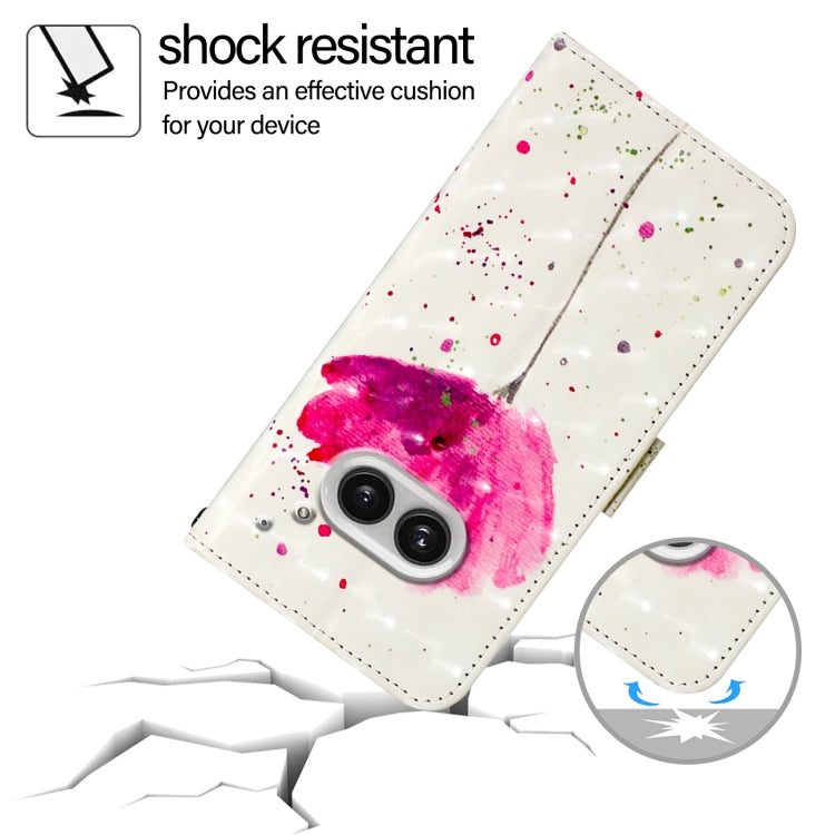 For Nothing Phone 2a 3D Painting Horizontal Flip Leather Phone Case