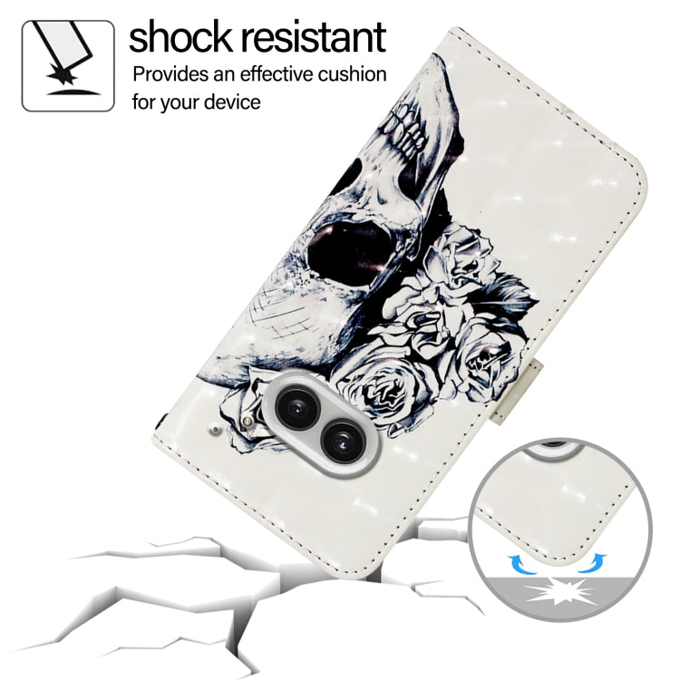 For Nothing Phone 2a 3D Painting Horizontal Flip Leather Phone Case