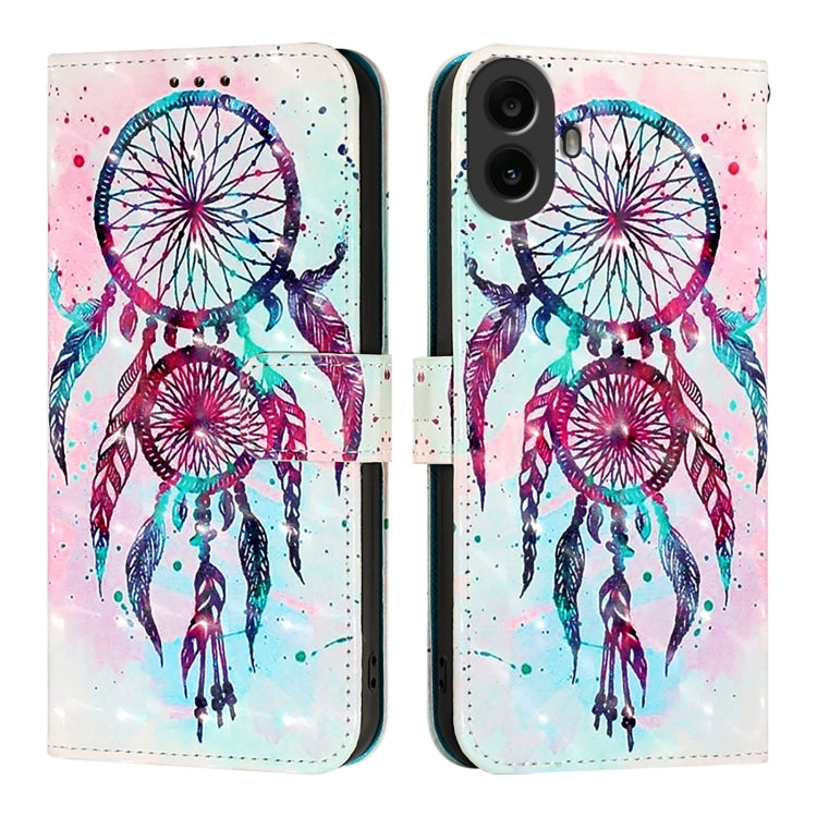For Nothing CMF Phone 1 3D Painting Horizontal Flip Leather Phone Case