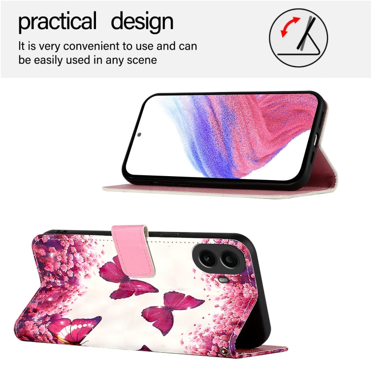 For Nothing CMF Phone 1 3D Painting Horizontal Flip Leather Phone Case