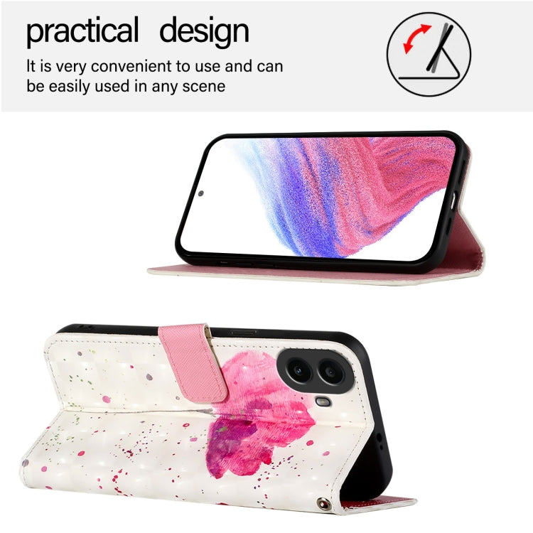 For Nothing CMF Phone 1 3D Painting Horizontal Flip Leather Phone Case