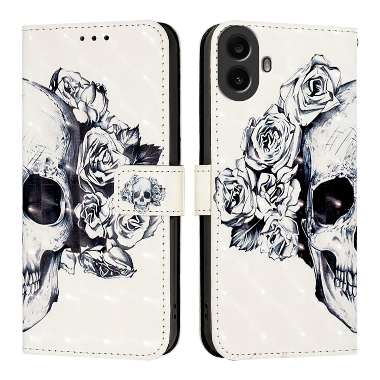 For Nothing CMF Phone 1 3D Painting Horizontal Flip Leather Phone Case