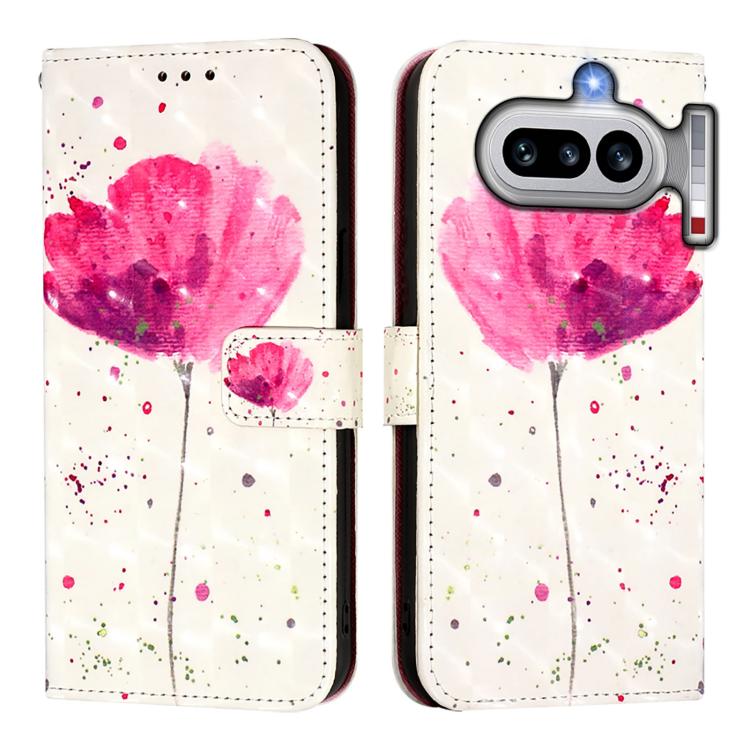 For Nothing Phone 4a 3D Painting Horizontal Flip Leather Phone Case