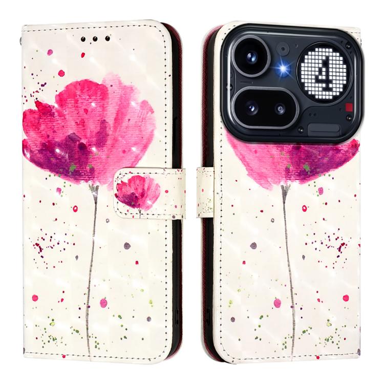 For Nothing Phone 4a Pro 3D Painting Horizontal Flip Leather Phone Case
