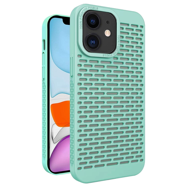 For iPhone 11 Hollow Heat Dissipation TPU Phone Case