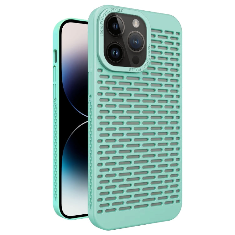 For iPhone 14 Pro Hollow Heat Dissipation TPU Phone Case