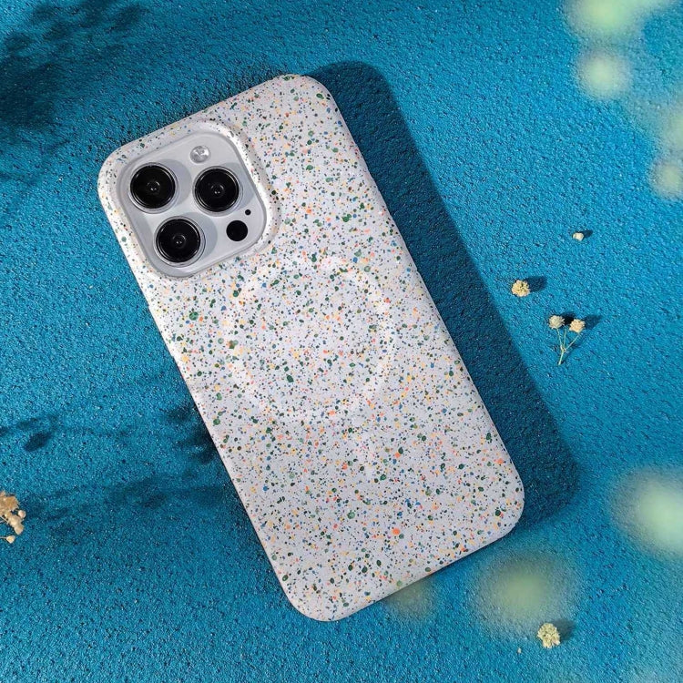 For iPhone 15 Plus Colorful Frosted Magsafe PC Hybrid TPU Phone Case