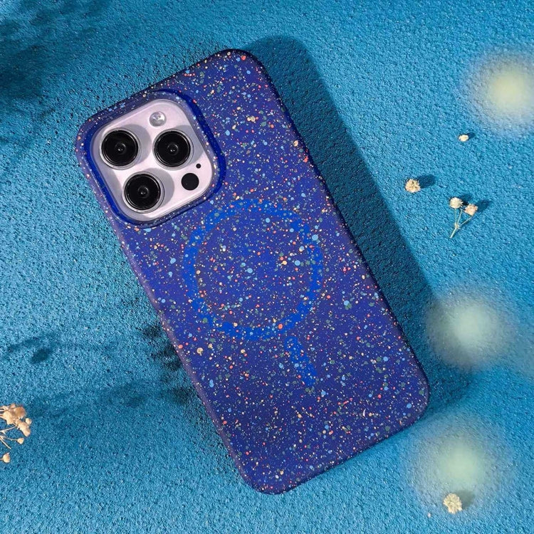 For iPhone 14 Plus Colorful Frosted Magsafe PC Hybrid TPU Phone Case