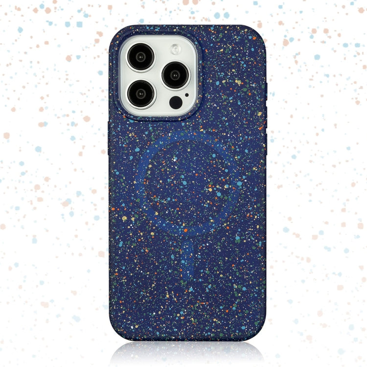 For iPhone 14 Plus Colorful Frosted Magsafe PC Hybrid TPU Phone Case