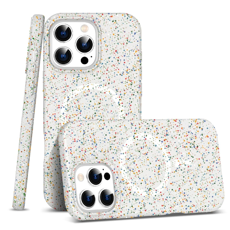 For iPhone 16 Pro Colorful Frosted Magsafe PC Hybrid TPU Phone Case